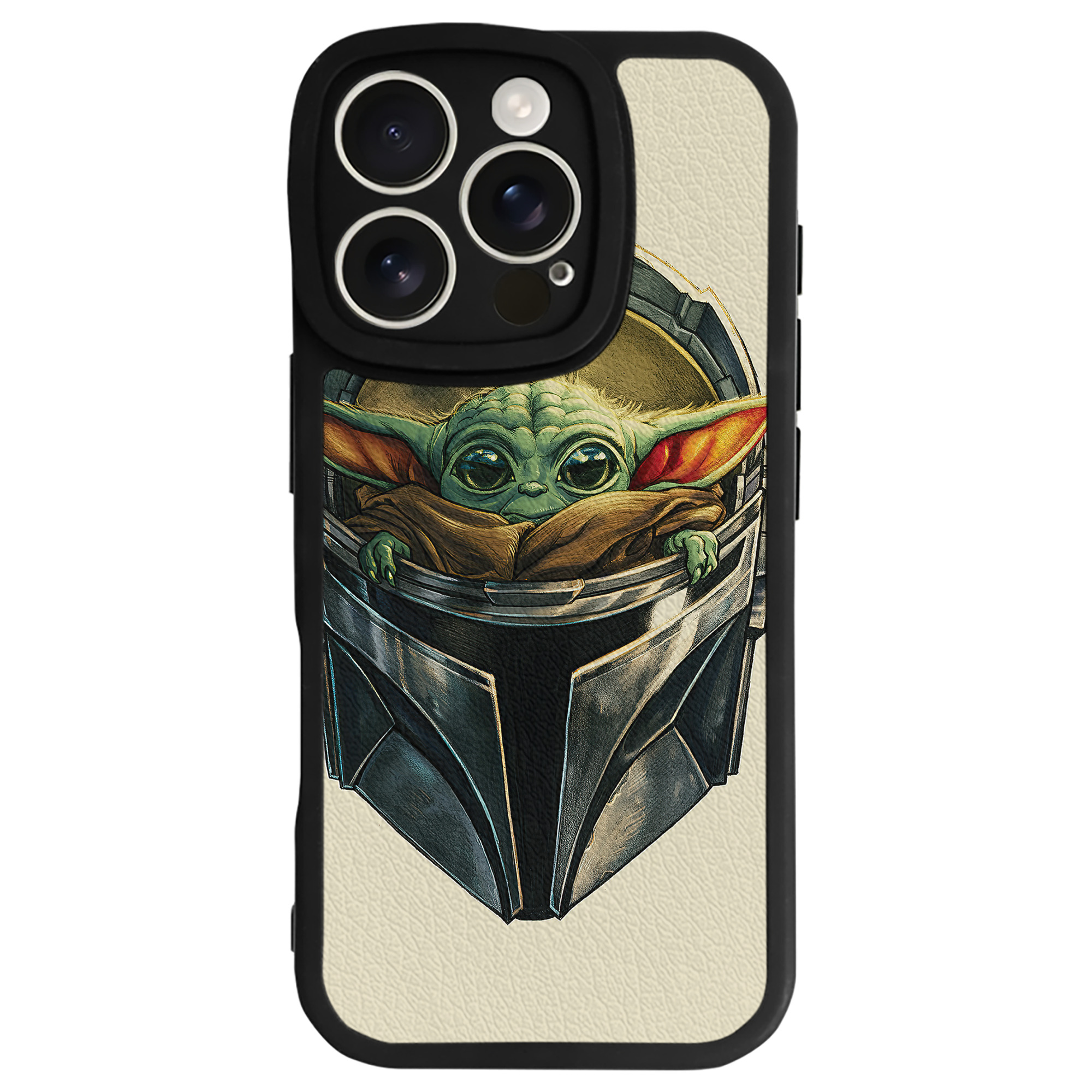 （画像用） スター・ウォーズ Star Wars 【iPhone 16シリーズ対応】シリコンスマホケース（レザー調） 材質：シリコン